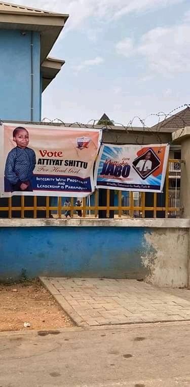 Abuja Pupils Print Banners To Vie For Head Boy, Head Girl
